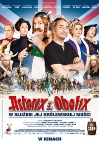 Plakat Filmu Asterix i Obelix: W służbie Jej Królewskiej Mości (2012)